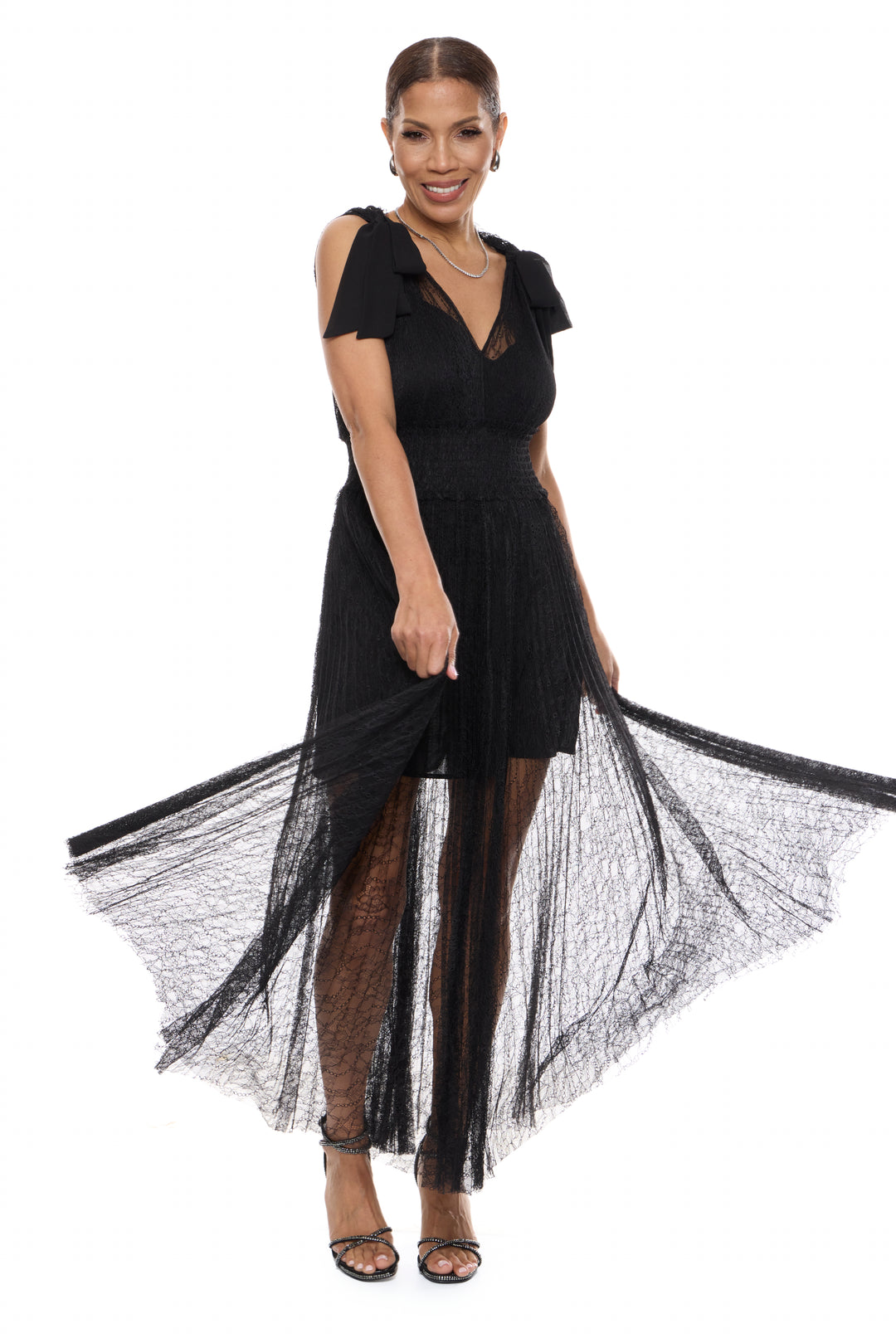 solange lace midi dress Solange Midi Dress SIR